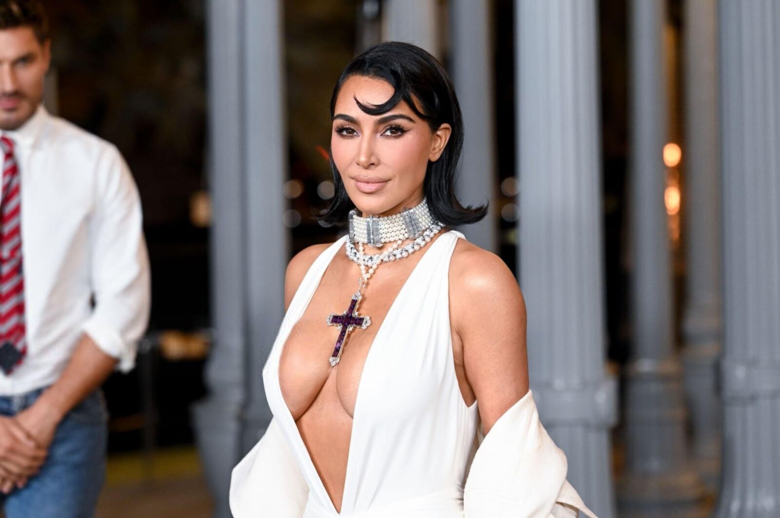 Kim Kardashian Attends LACMA Art+Film Gala