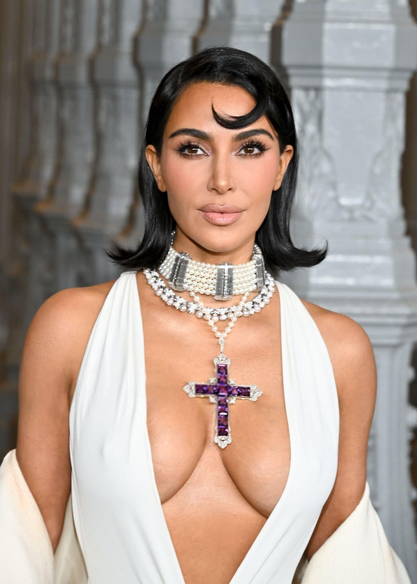 Kim Kardashian Attends LACMA Art+Film Gala