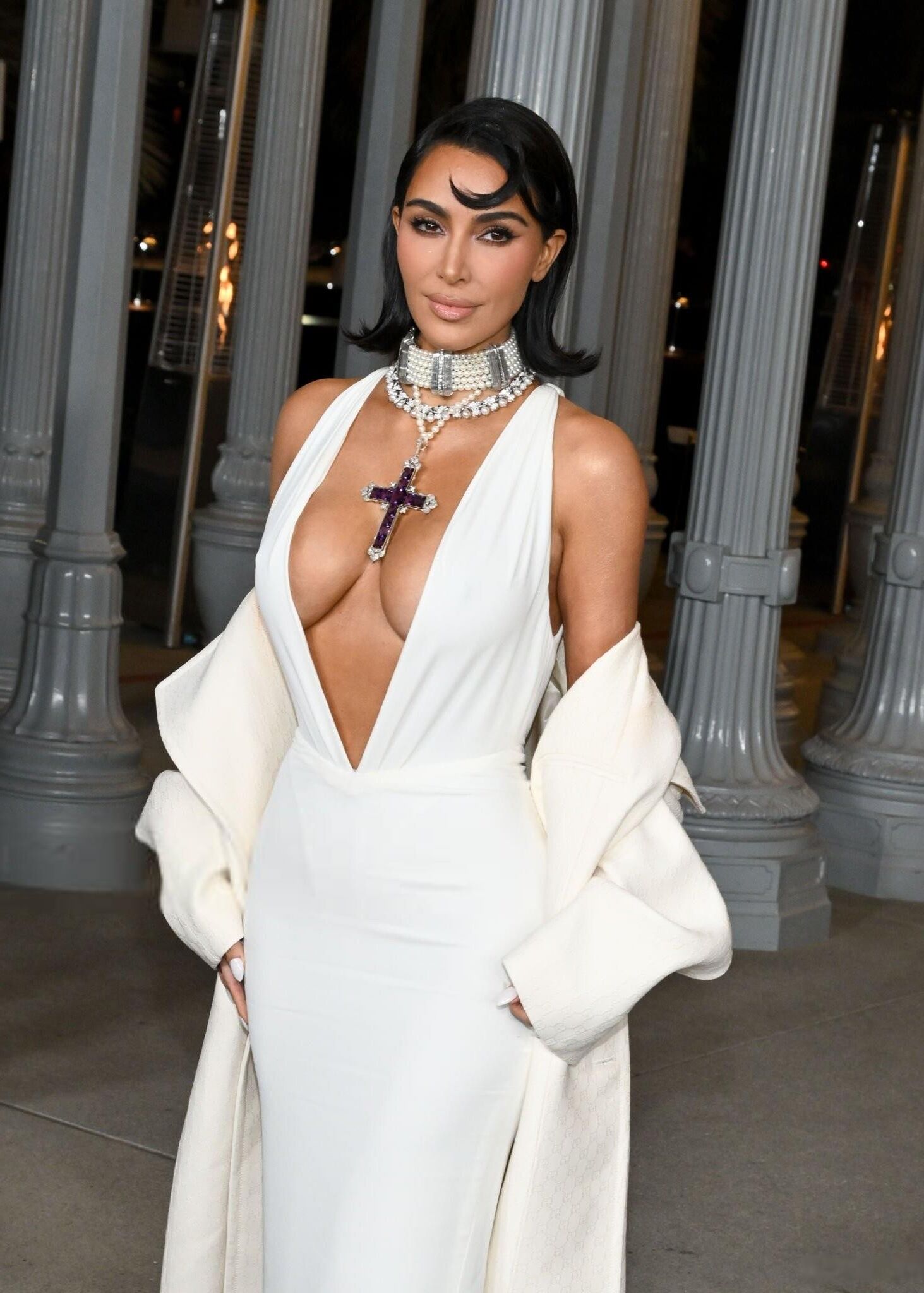 Kim Kardashian Attends LACMA Art+Film Gala