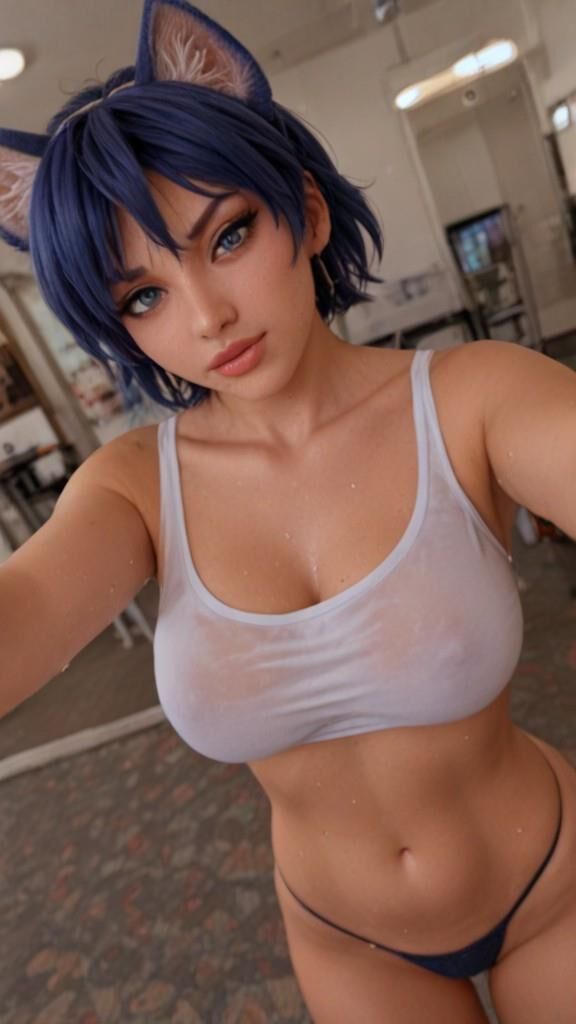 Krystal the Fox (Star Fox),Tetas cogidas,Pazuri,Consolador,Masturbación