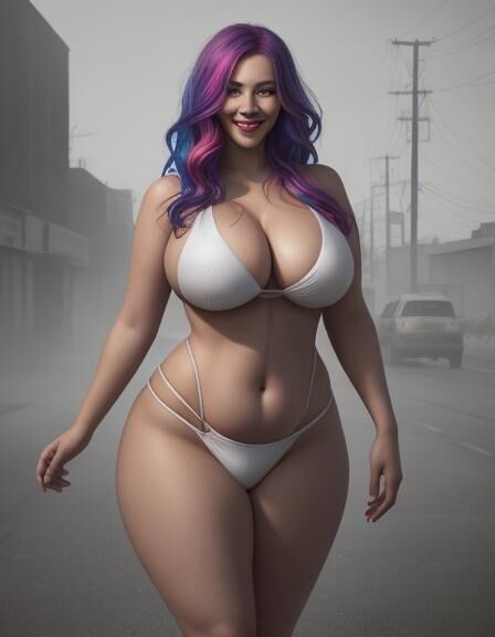 08 Curvy Women, Big Boobs and Big Butt, AI Generated