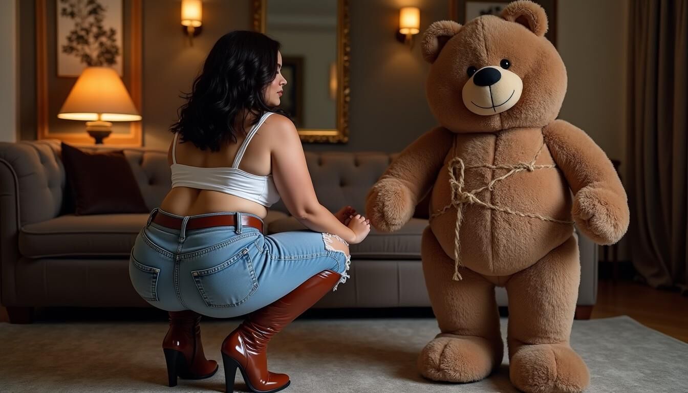 Ted vs. Modelo de lencería de talla grande: ¿cuánto tiempo puede durar?