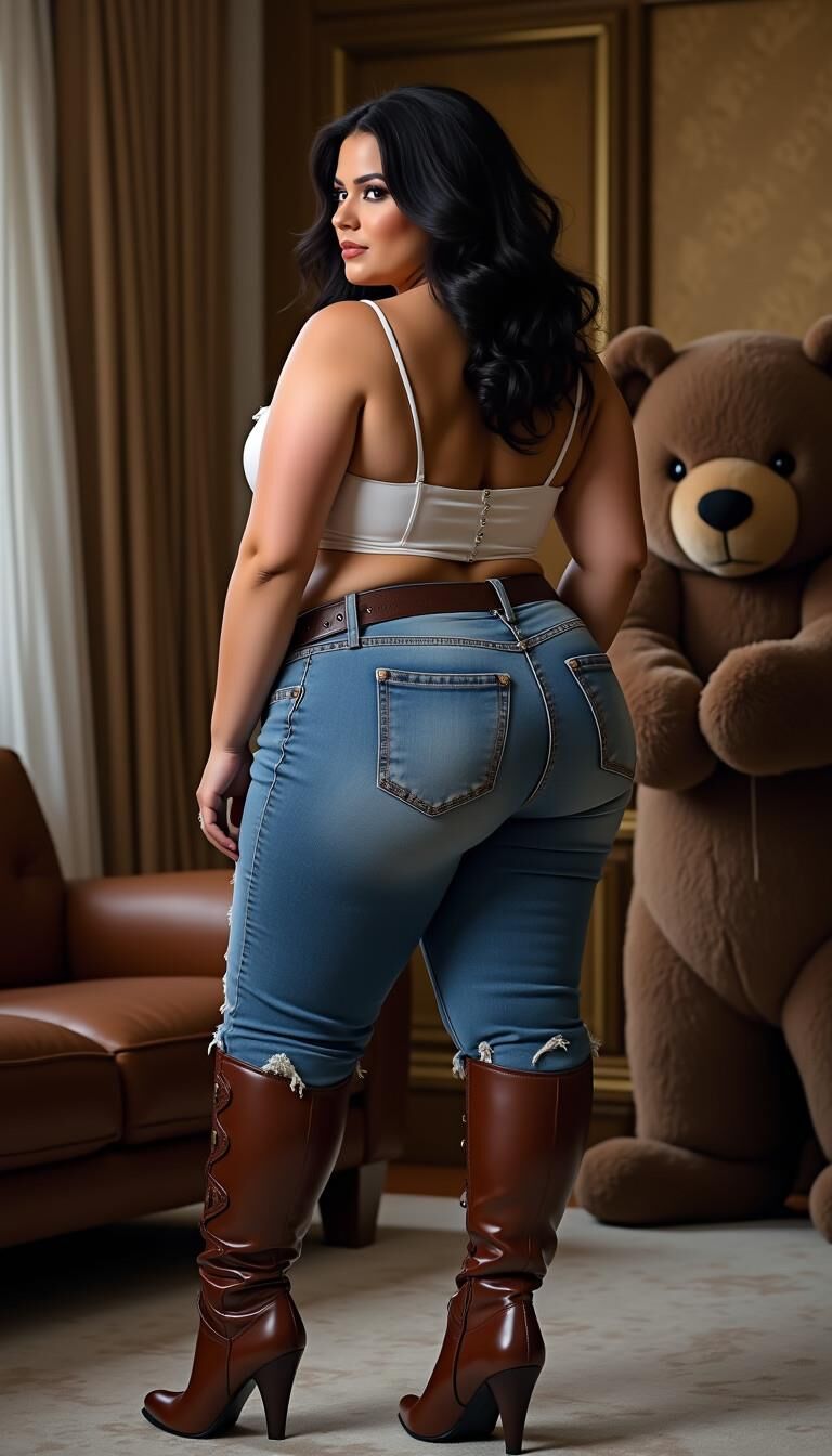 Ted vs. Modelo de lencería de talla grande: ¿cuánto tiempo puede durar?