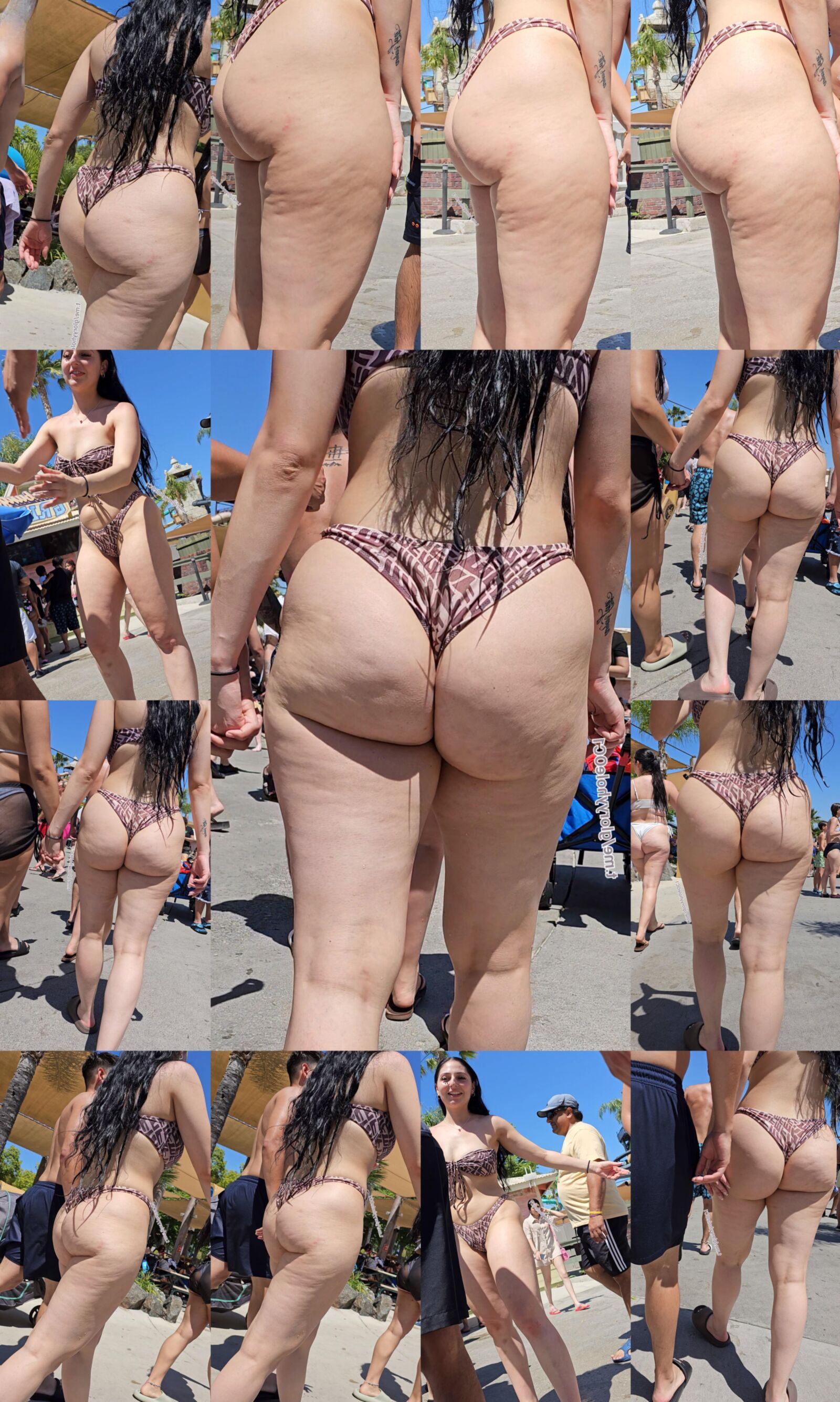 fat ass in bikini