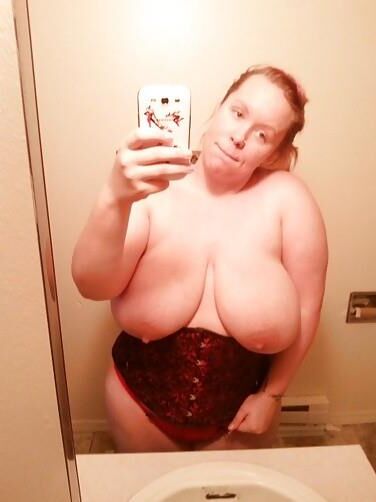 BBW Slut Showing Off Her Meaty Fat Tits