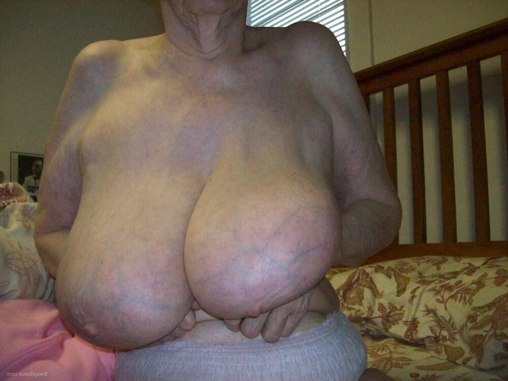 Dusty Old Pics of Grandma's Big Tits