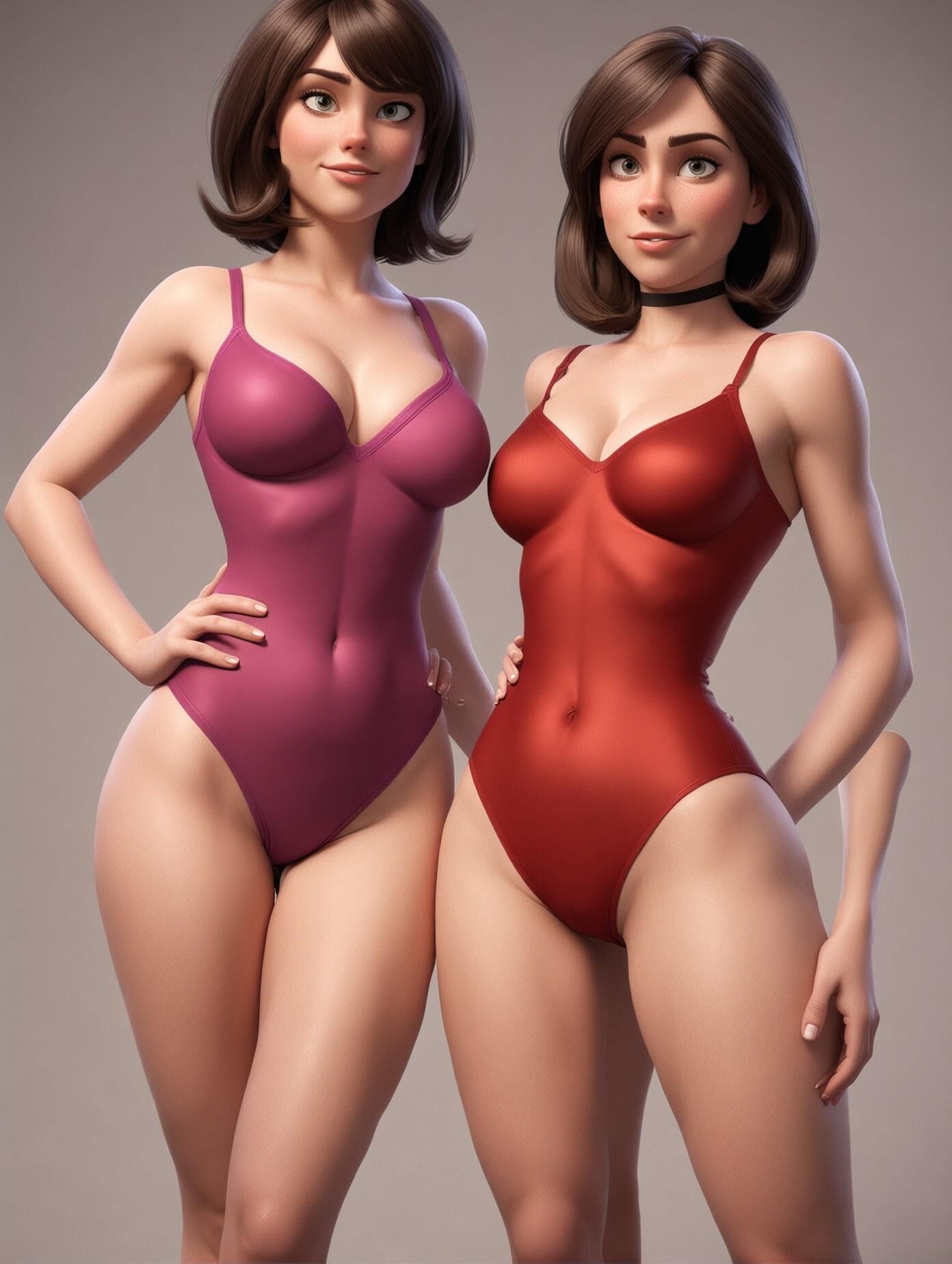 Helen y Violet Parr de Los Increíbles 5