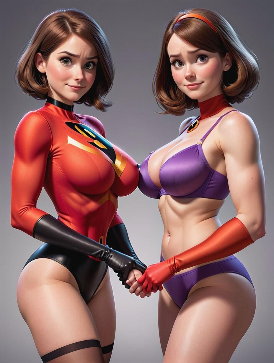 Helen y Violet Parr de Los Increíbles 5