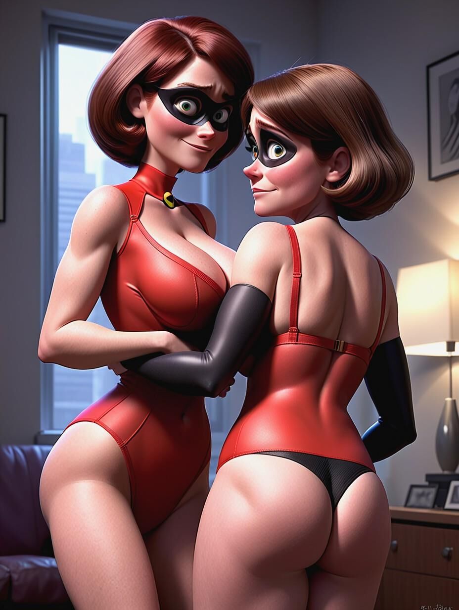 Helen und Violet Parr aus „Die Unglaublichen 2“.