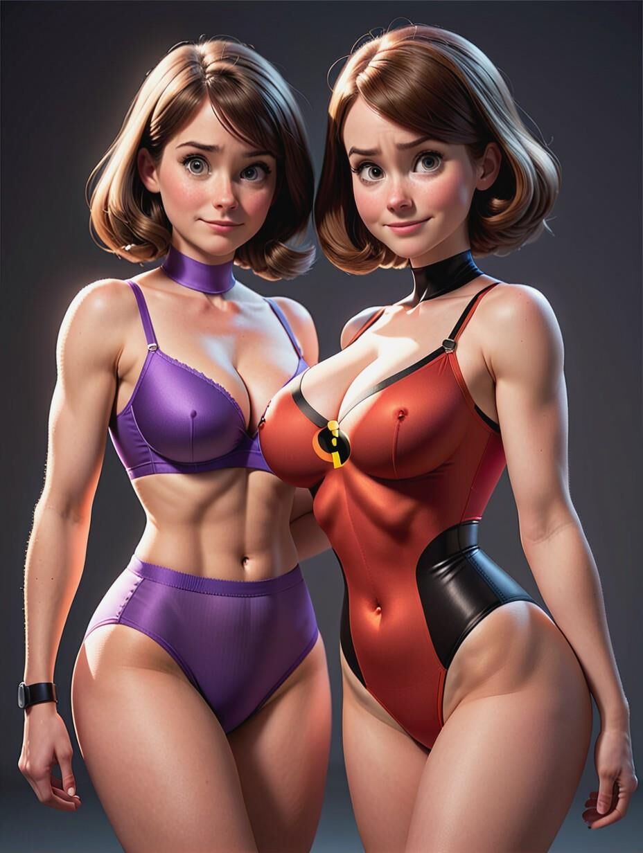 Helen und Violet Parr aus „Die Unglaublichen 2“.