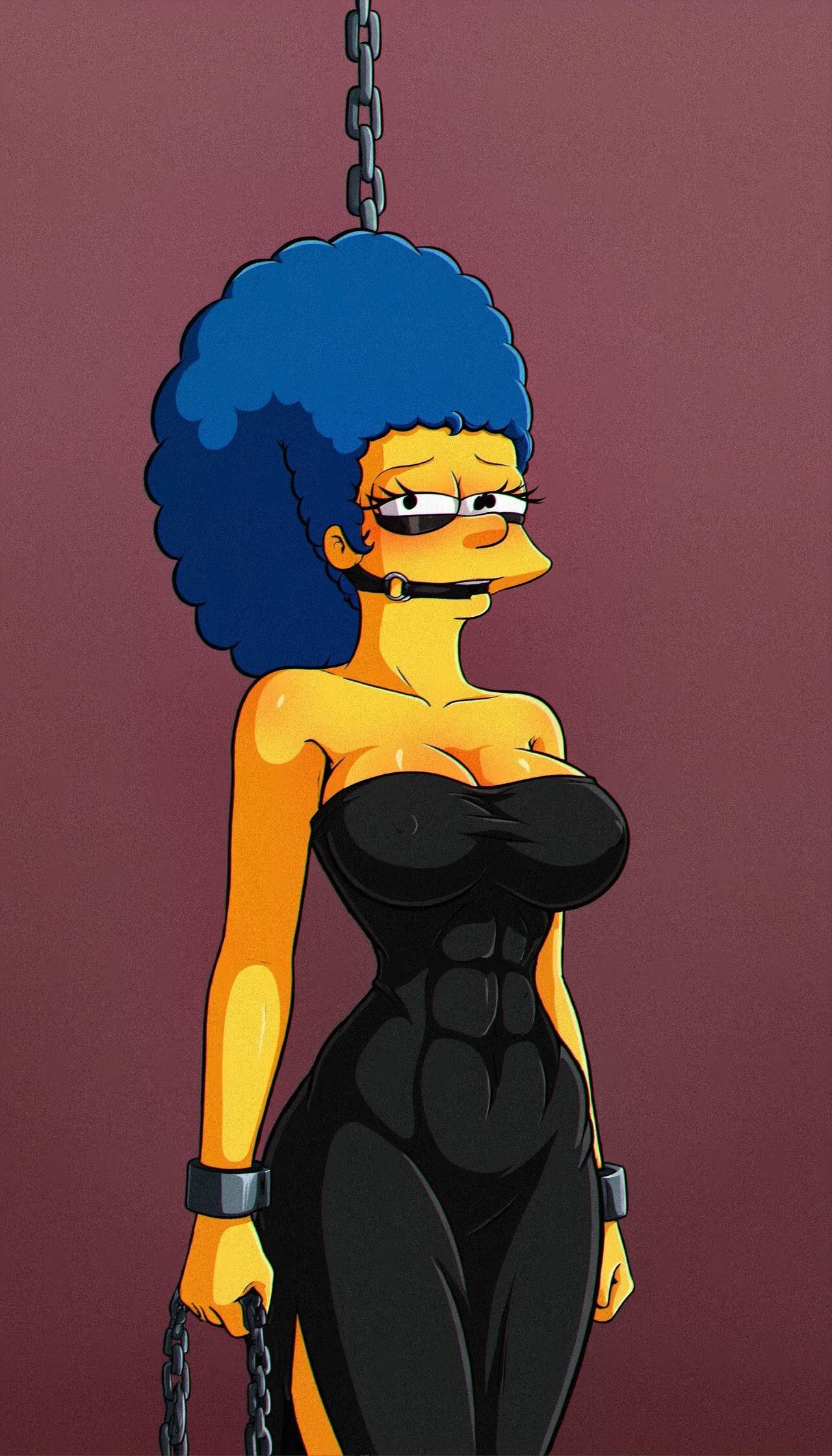 KI generierte Marge Simpson