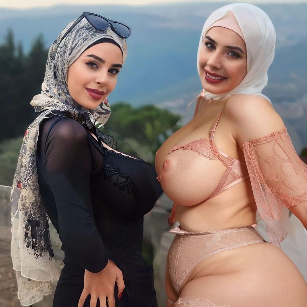 Sexy Hijab Zinab Zahra und Nagat AI