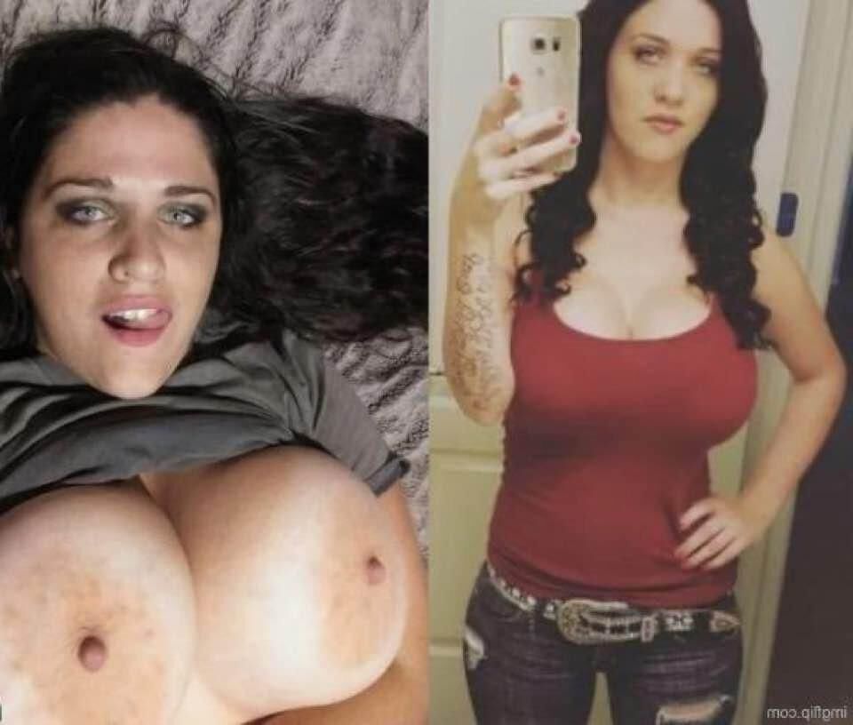 Big tits brunette