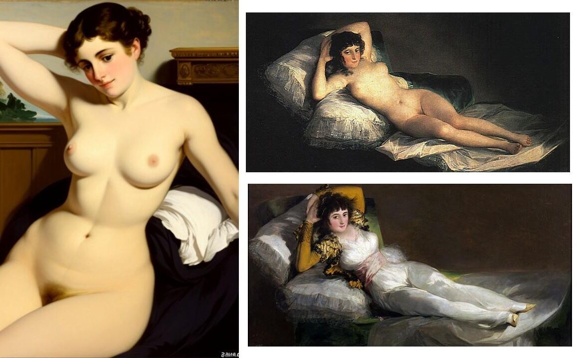 AI remasteriza fotos clásicas de desnudos