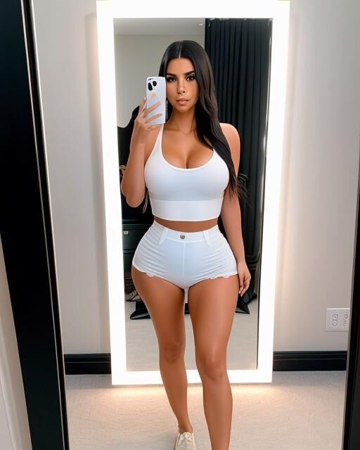 IA para selfies de Kim Kardashian