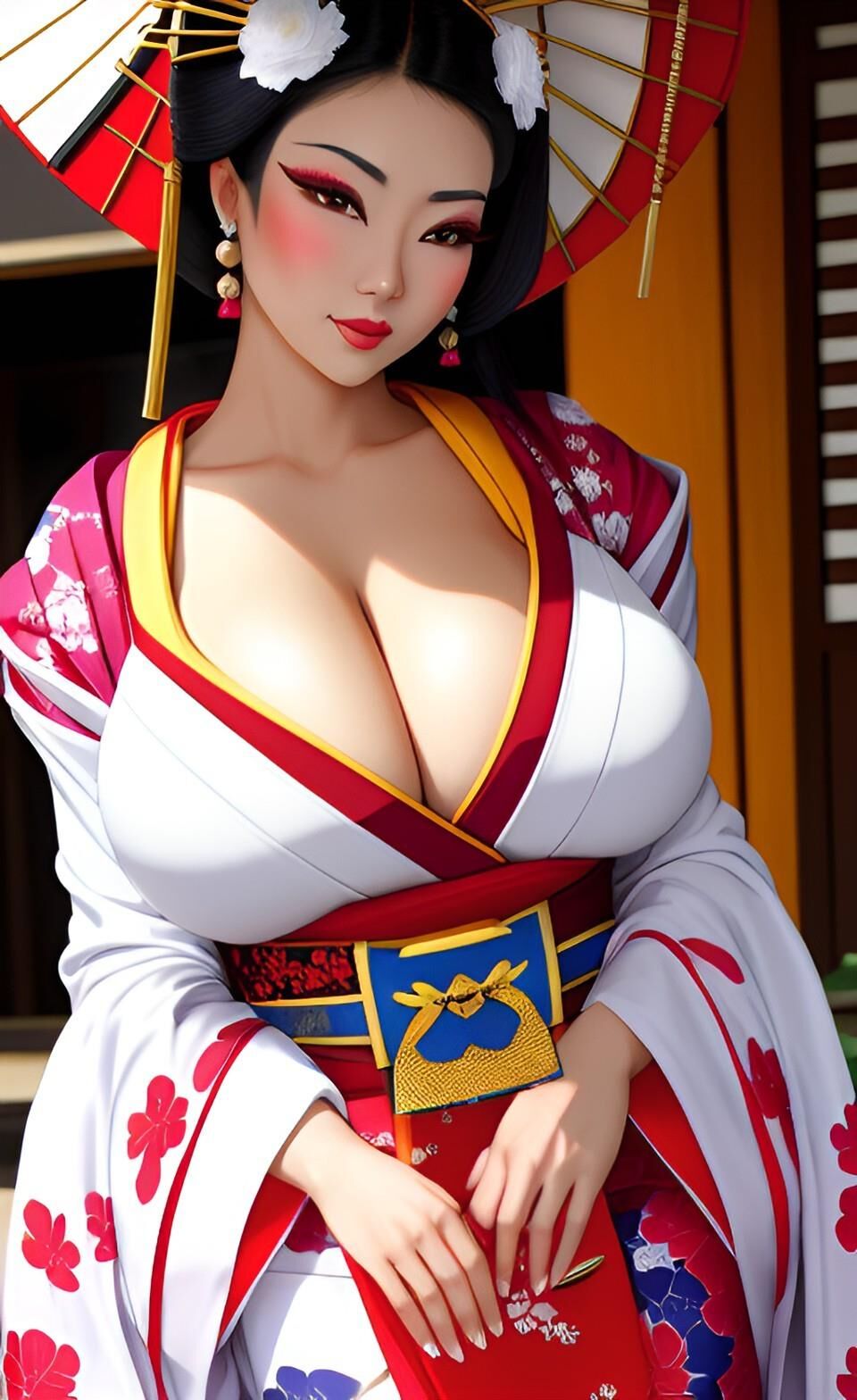 AI Geishas de tetas grandes