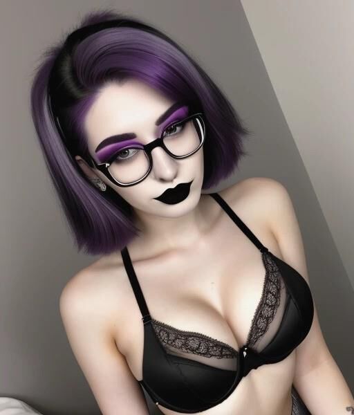 Purple Hair Nerd