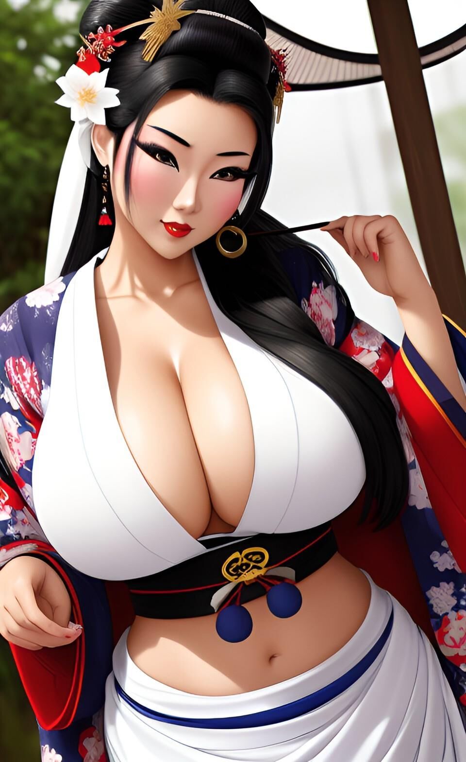 AI Geishas de tetas grandes