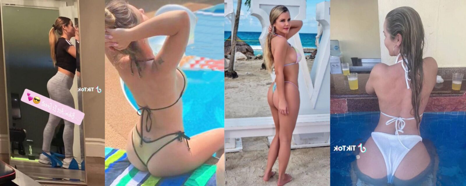 Sarah K, Immobilienmaklerin, Bikini-Jerk-Off-Challenge