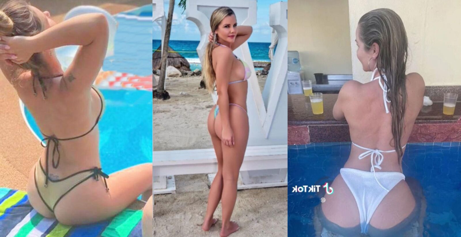 Sarah K, Immobilienmaklerin, Bikini-Jerk-Off-Challenge