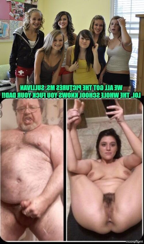 Mallory Sullivan con papá Daddyfuckpig