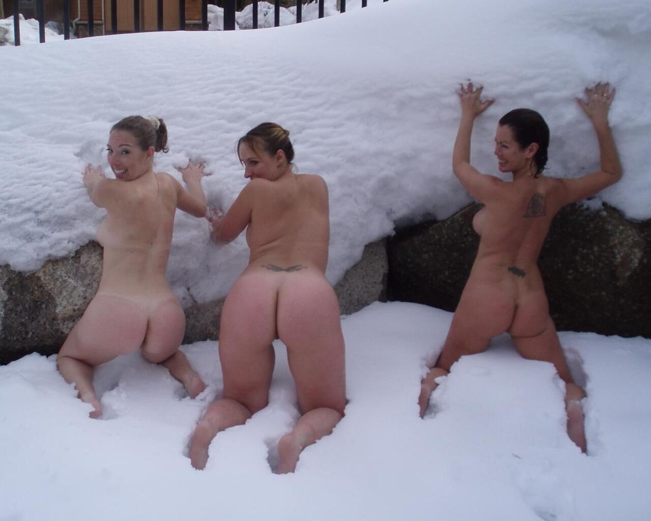 Chicas en la nieve