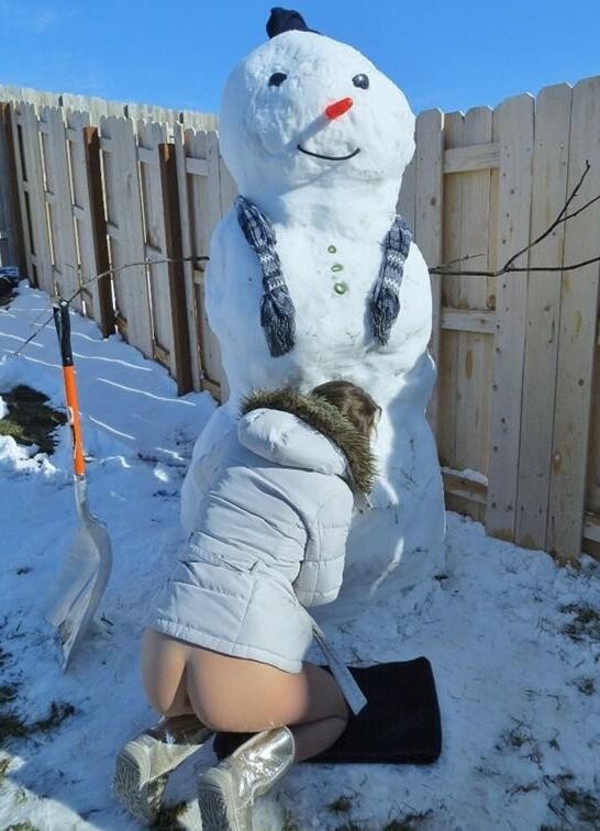 Chicas en la nieve