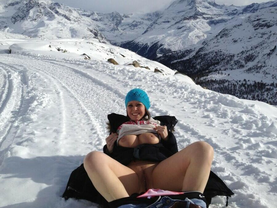 Chicas en la nieve