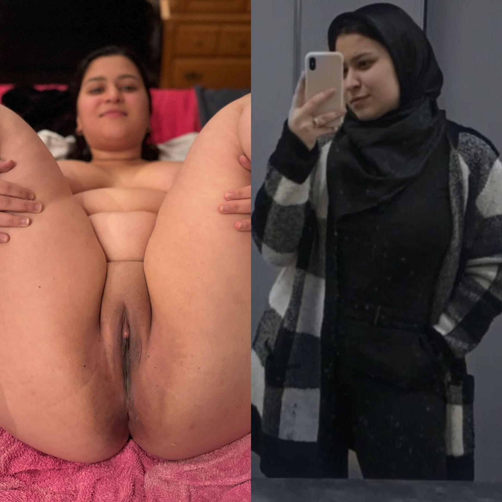 Iranisch-persische muslimische Hijabi-Hure