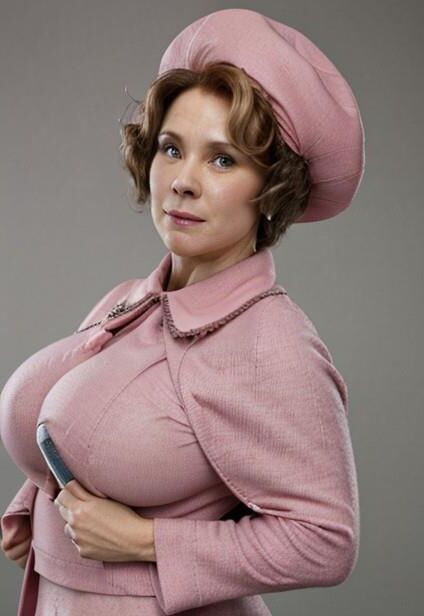 Dolores umbridge tetona profesora de magia de harry potter