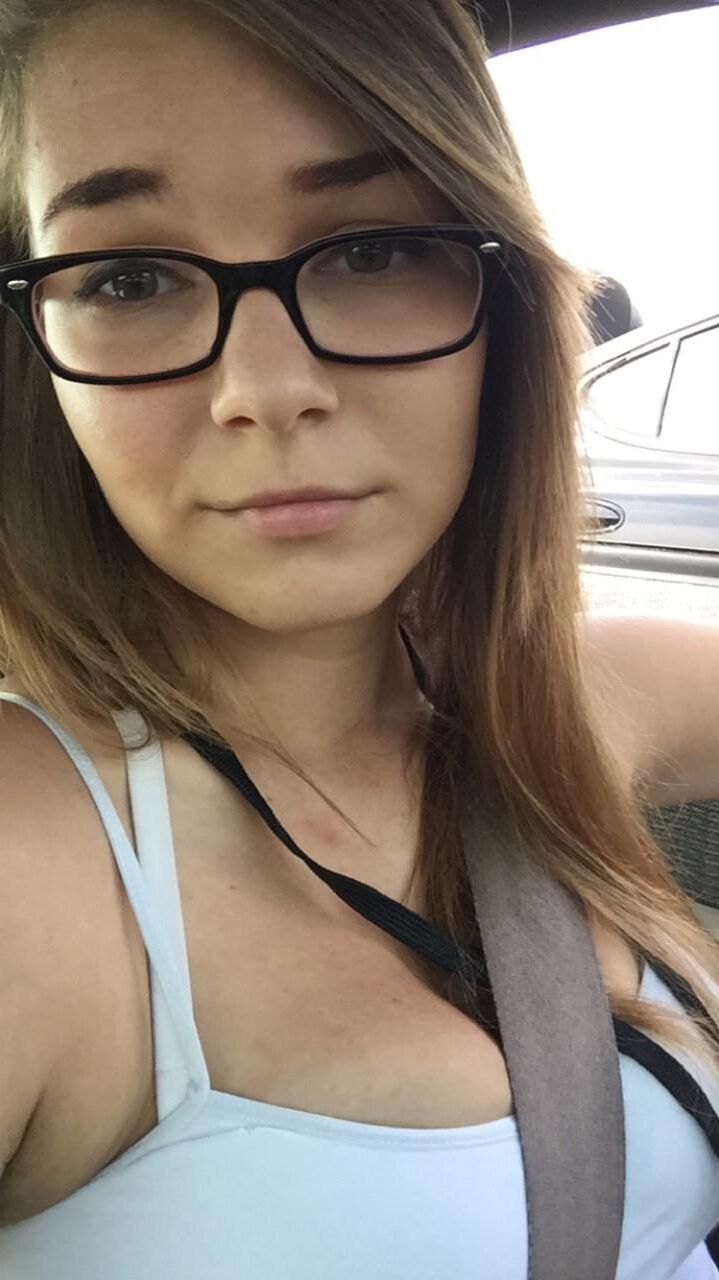 Cute Girl In Glasses Super Boobs