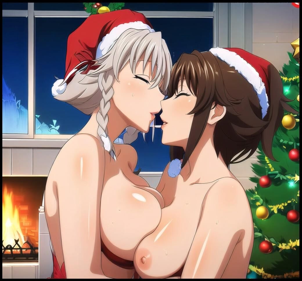 Christmas mix anime, hentai, cartoon