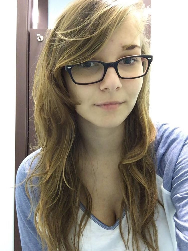 Cute Girl In Glasses Super Boobs