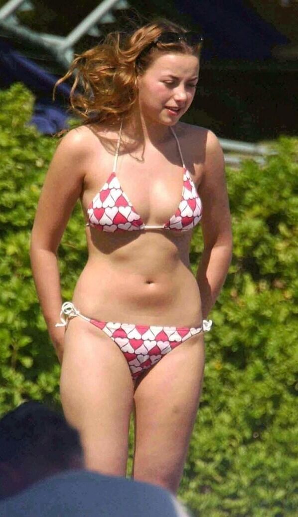 Charlotte Church’s fat tits and nice arse