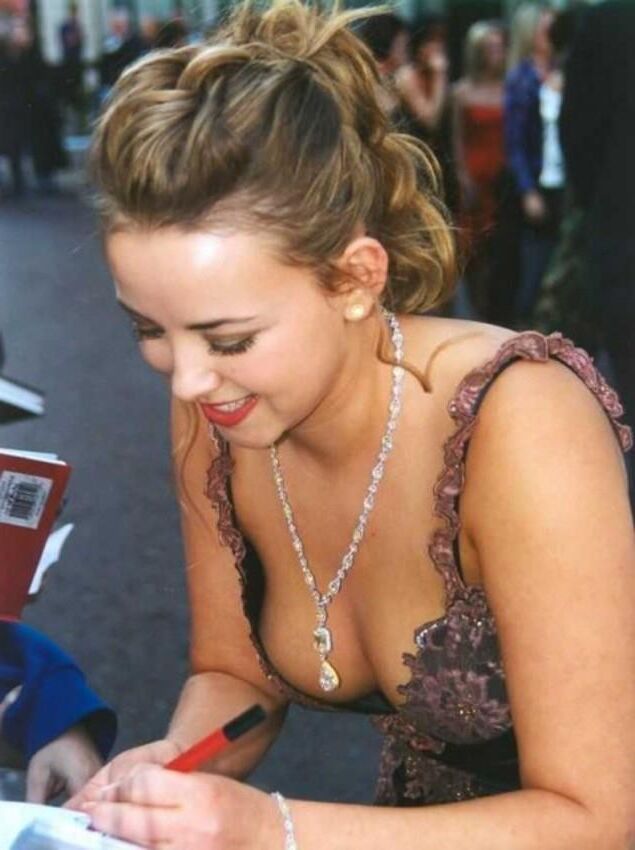 Charlotte Church’s fat tits and nice arse