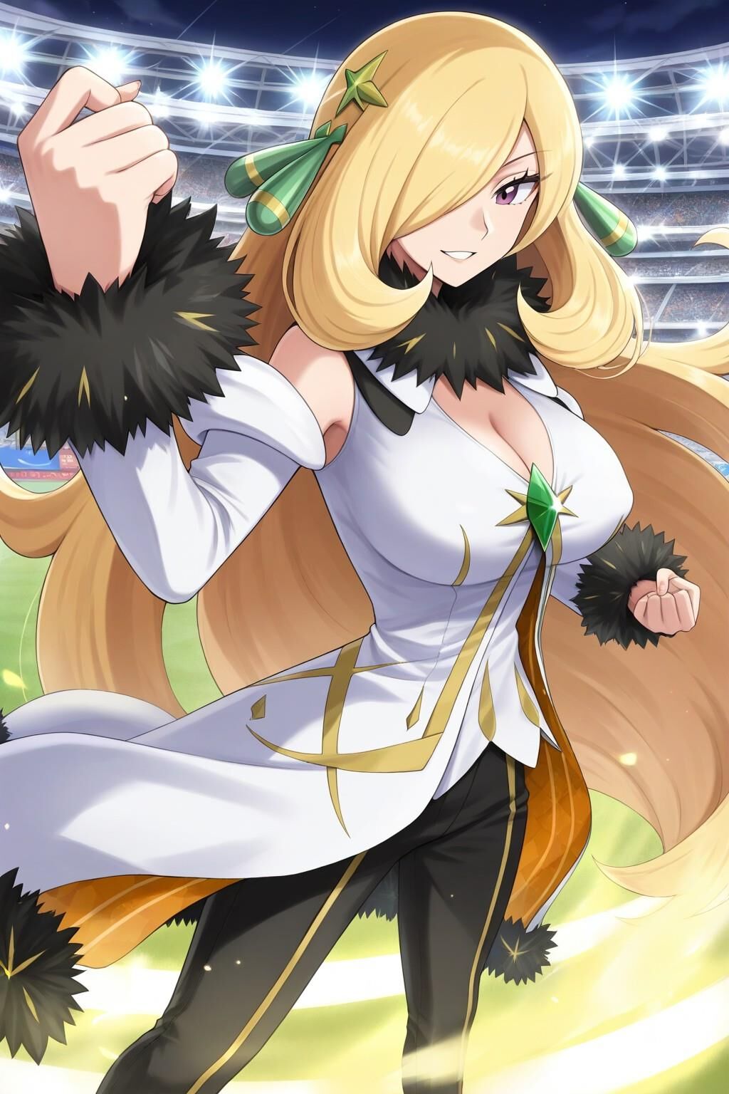 Cynthia Arc Anzug Pokemon Masters ex laktierende KI