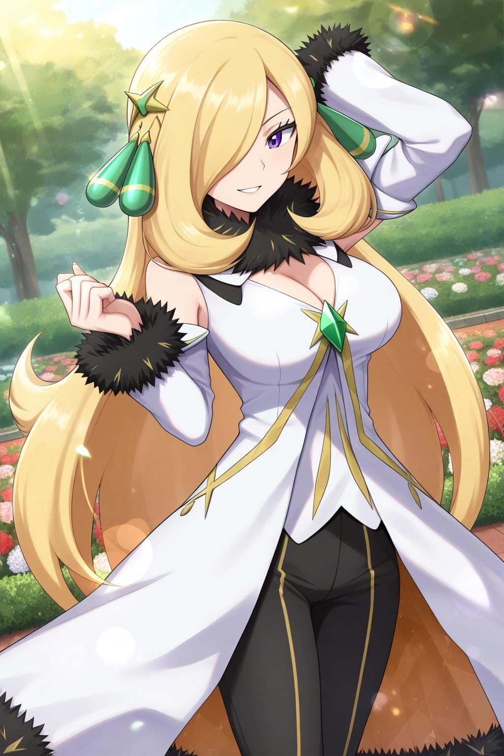 Cynthia Arc Anzug Pokemon Masters ex laktierende KI