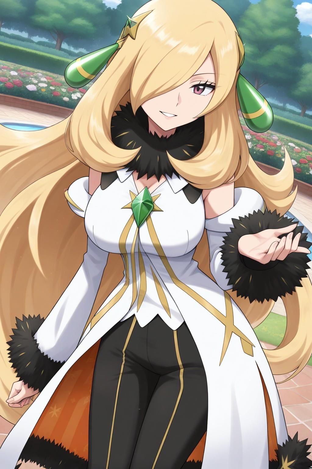 Cynthia Arc Anzug Pokemon Masters ex laktierende KI