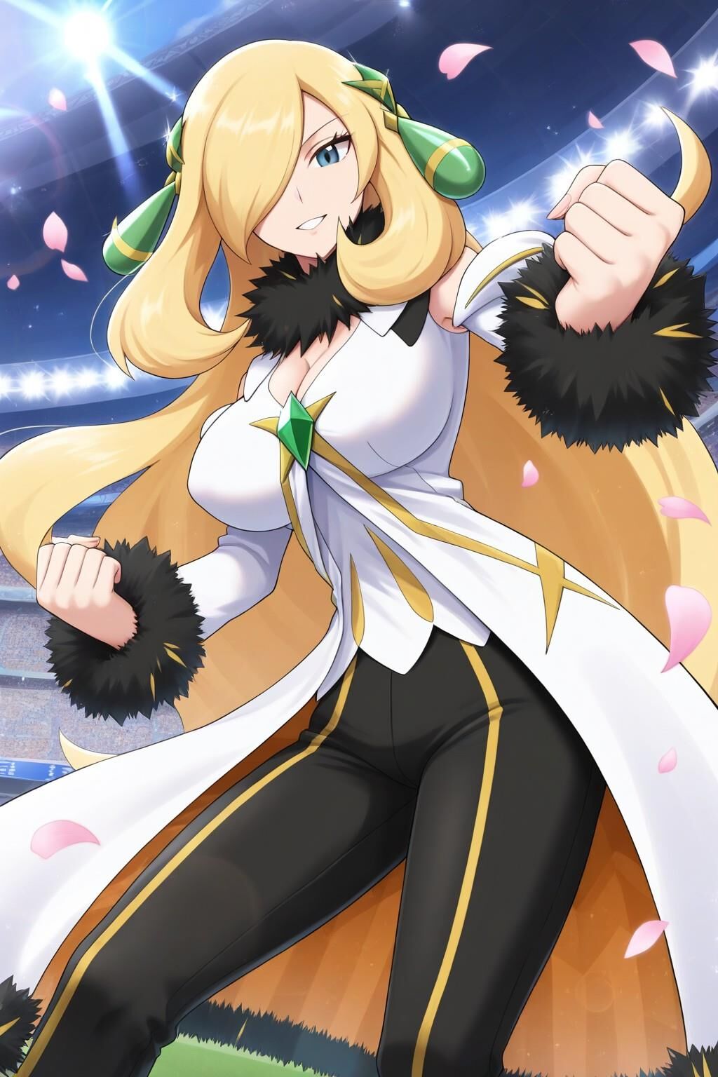 Cynthia Arc Anzug Pokemon Masters ex laktierende KI