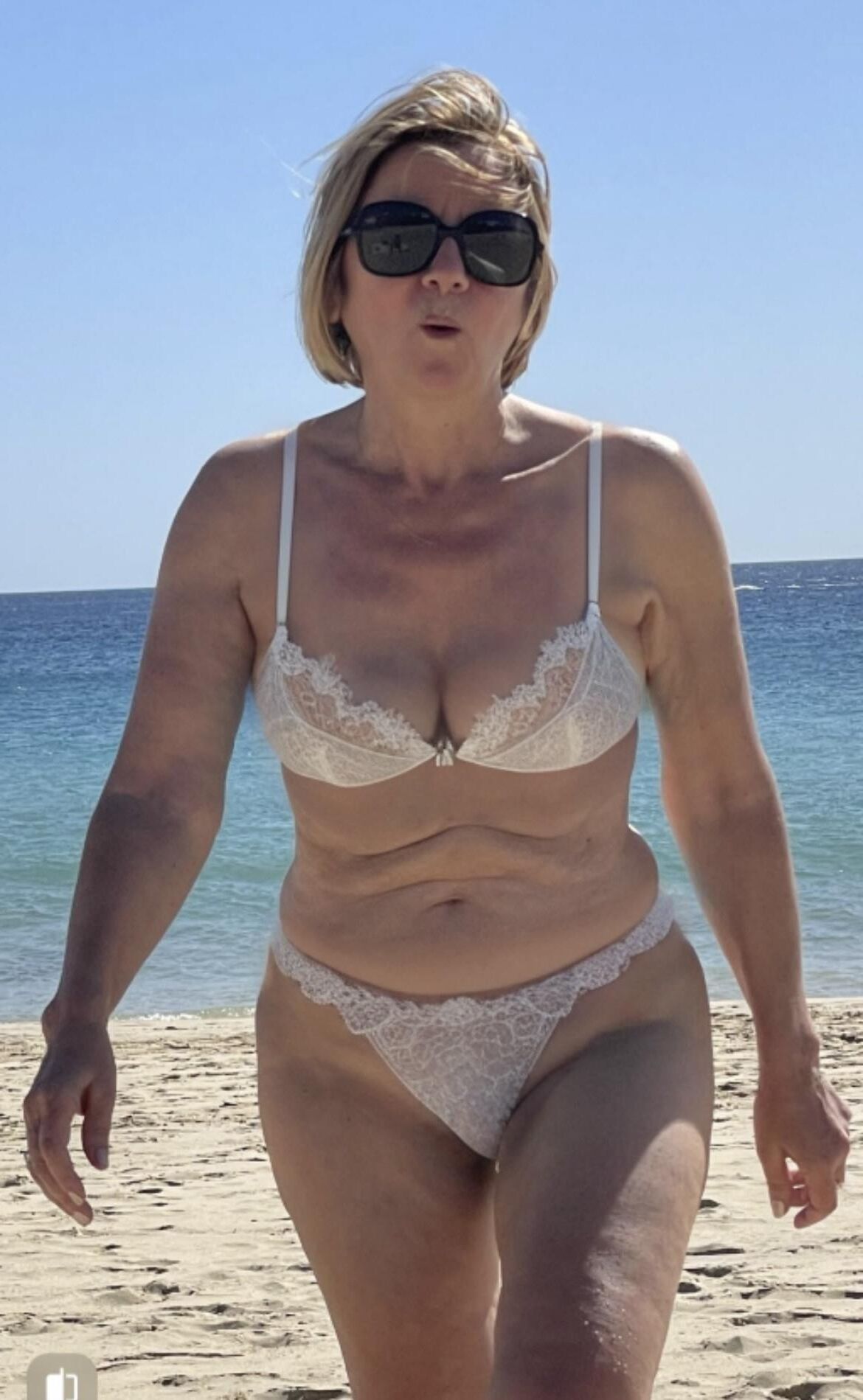 MILF on the beach