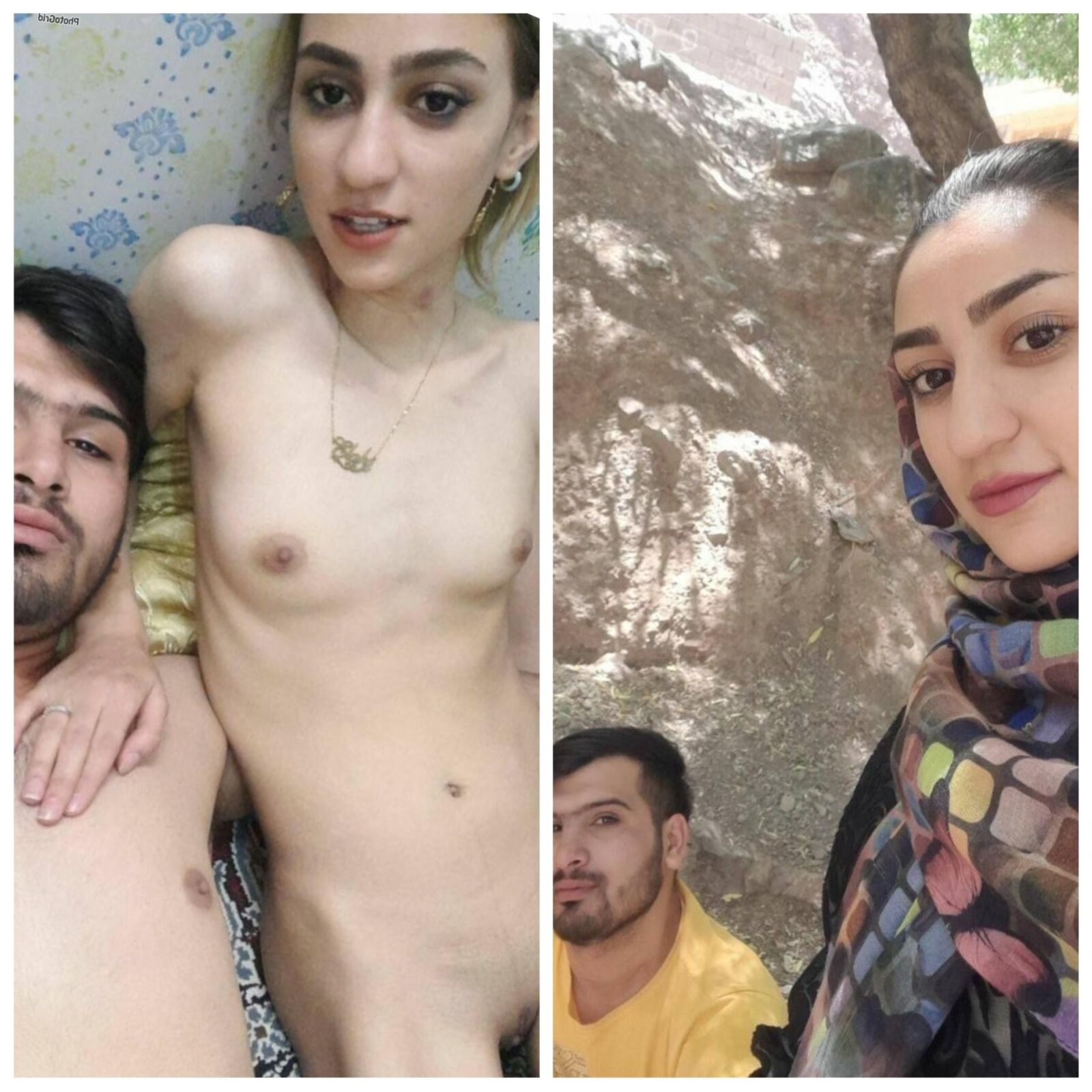 Mistura de fotos iranianas