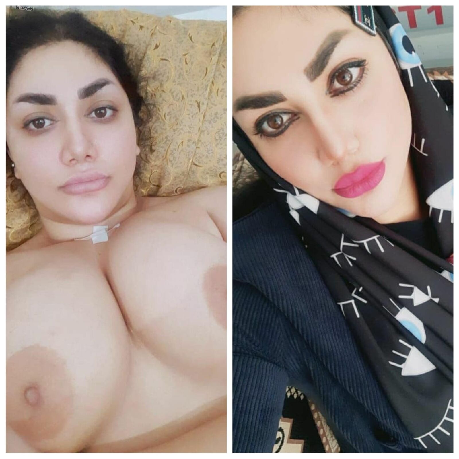 Mistura de fotos iranianas