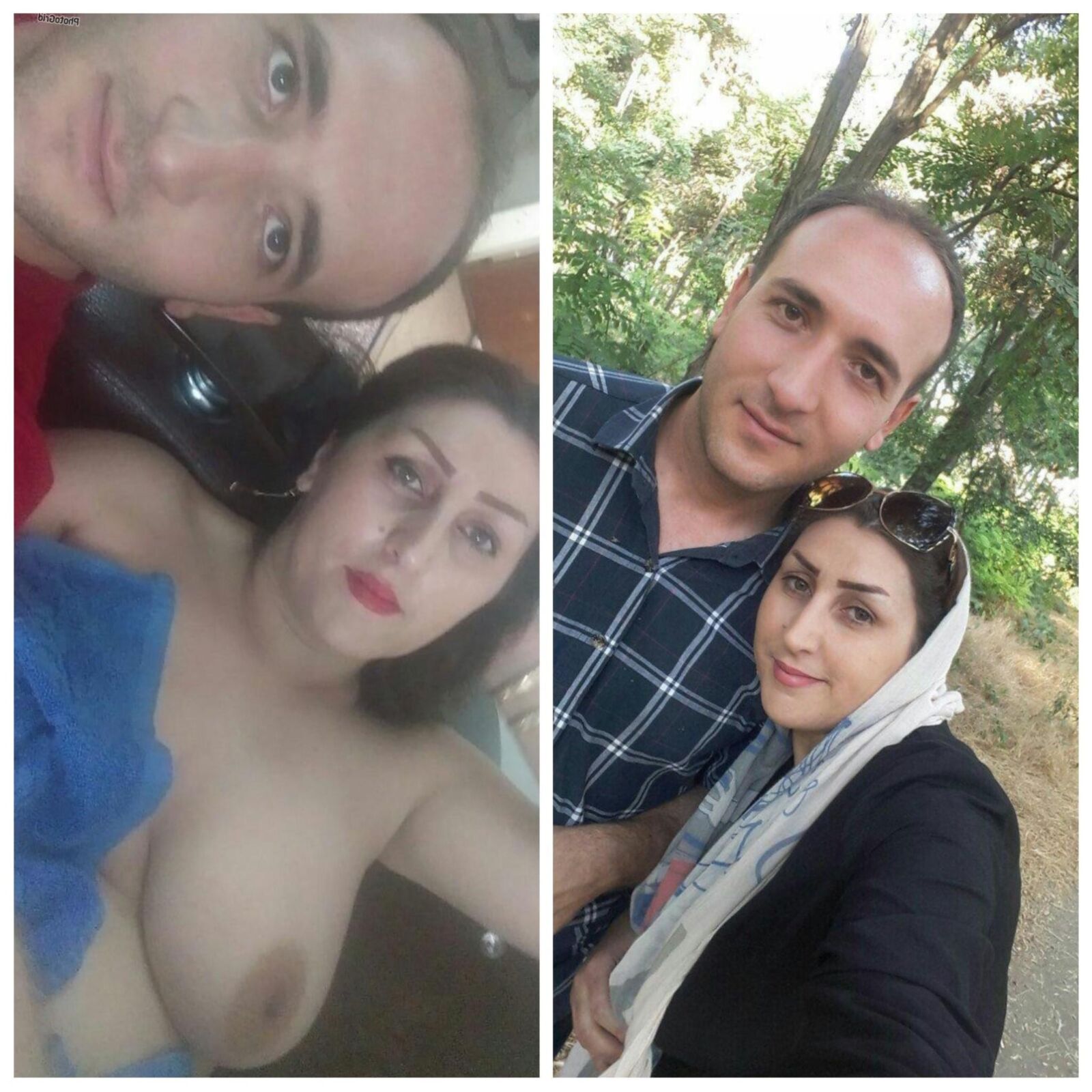 Mistura de fotos iranianas