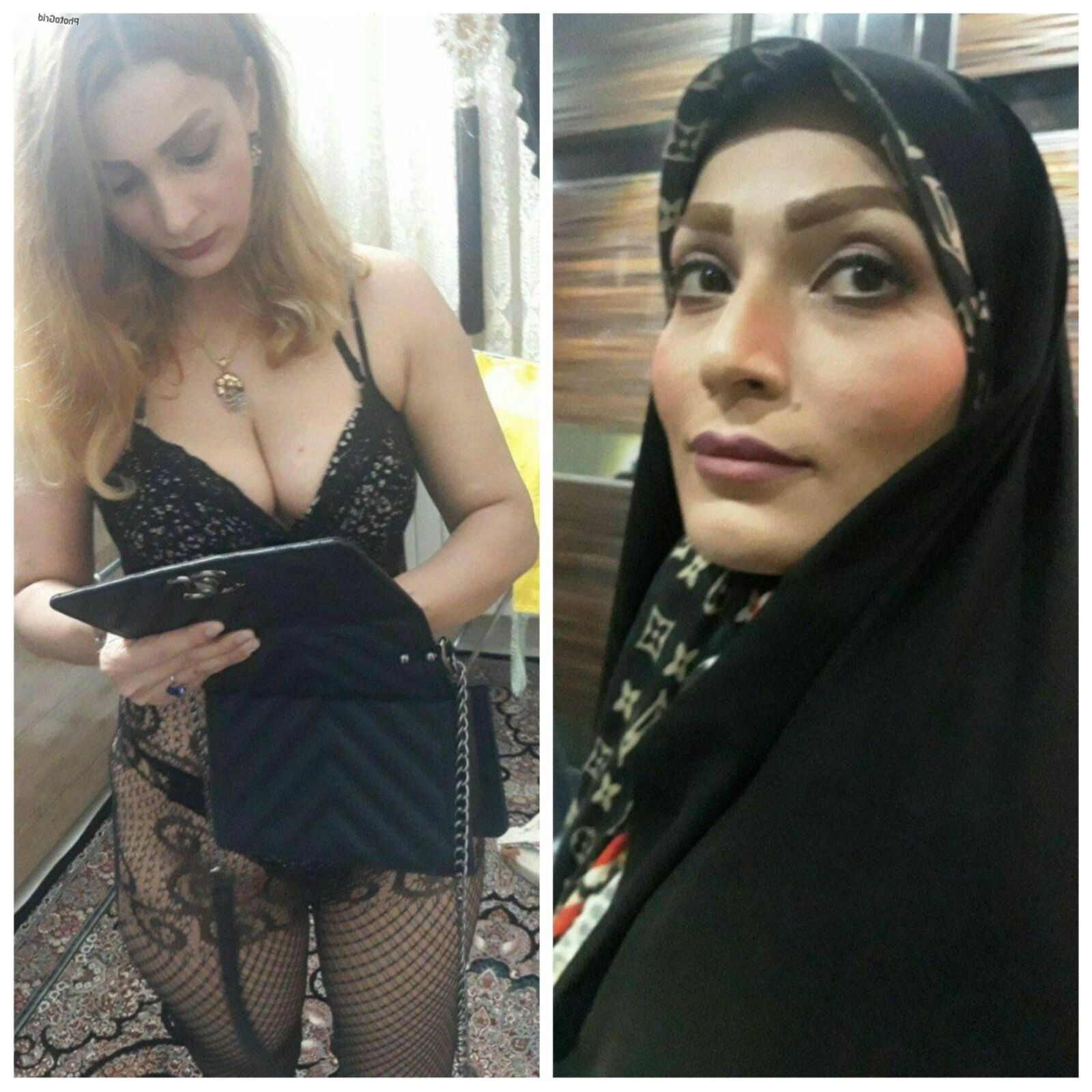 Mistura de fotos iranianas