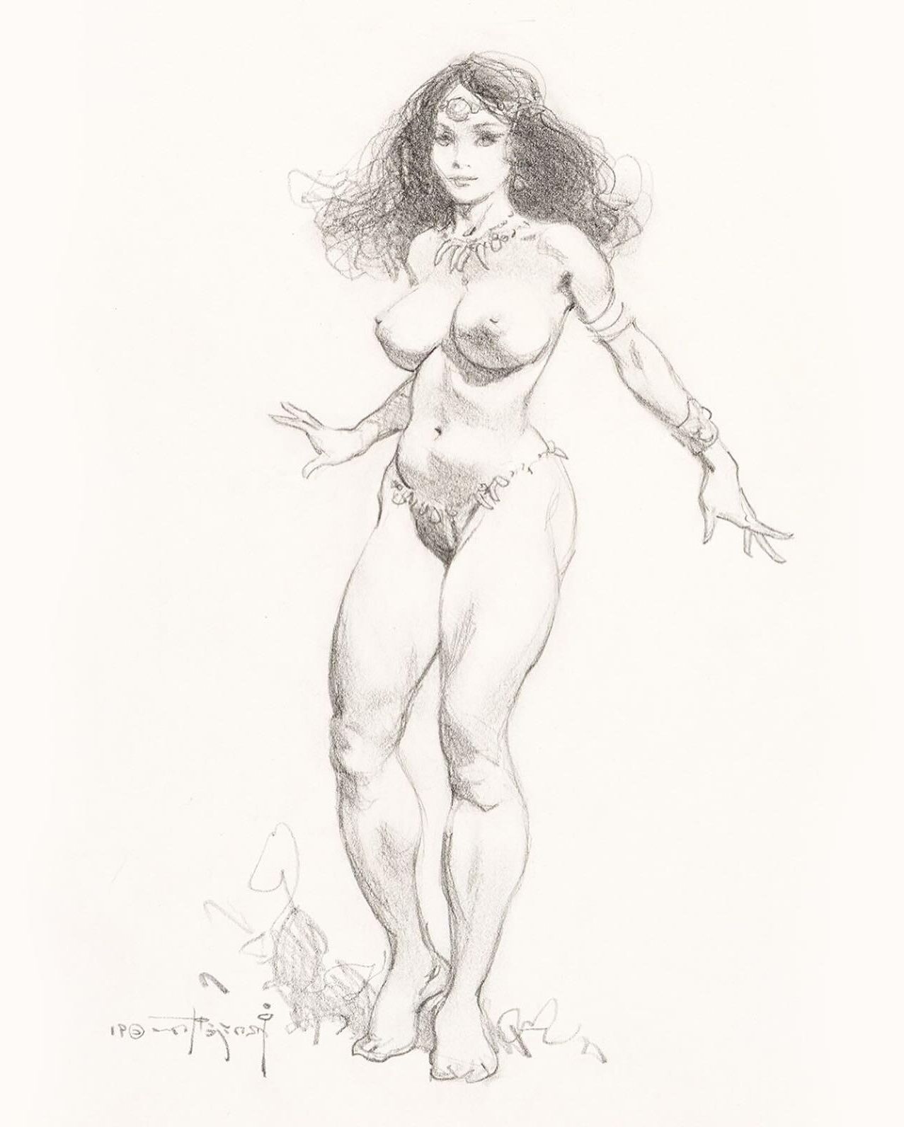 Etwas Kunst von Frank Frazetta