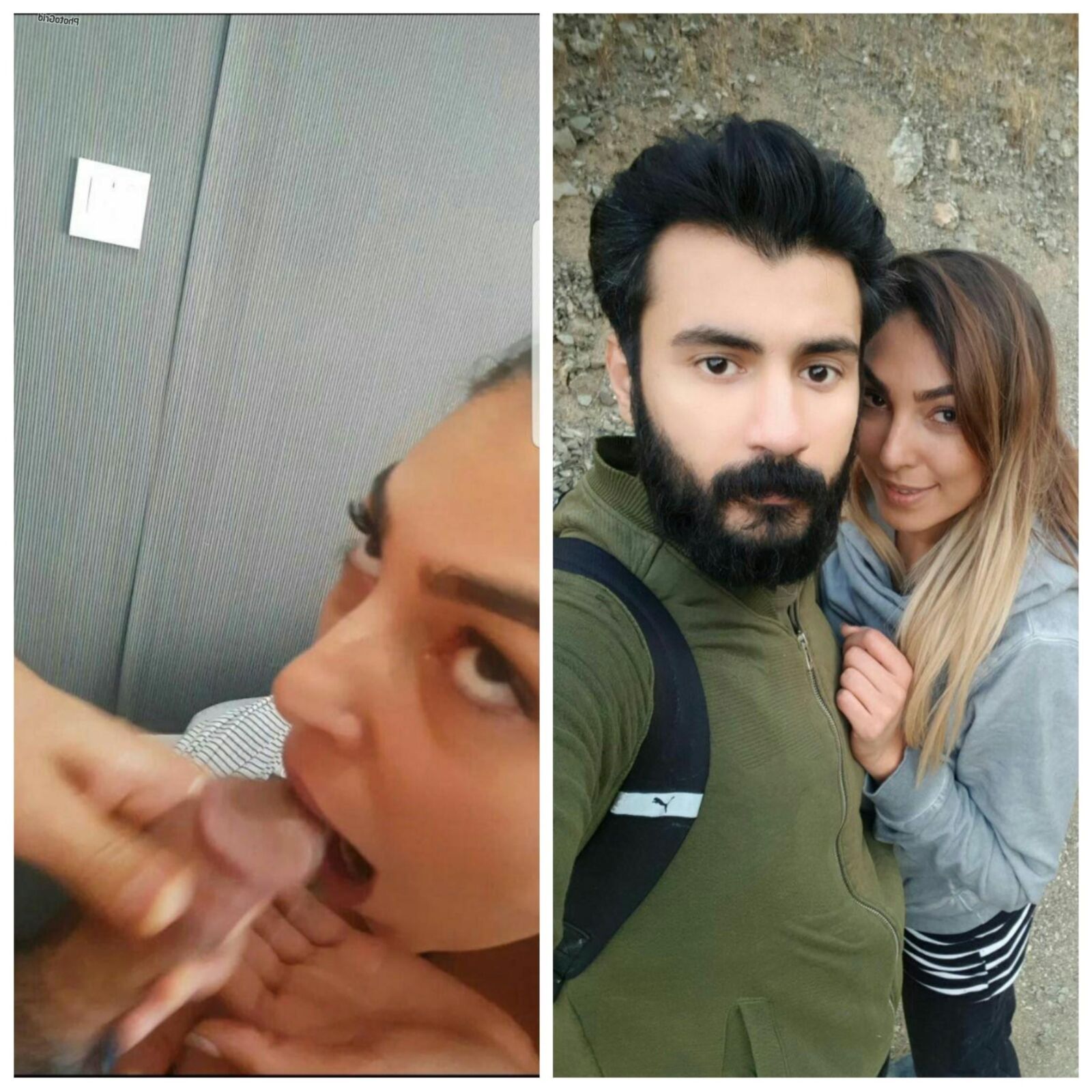 Mistura de fotos iranianas