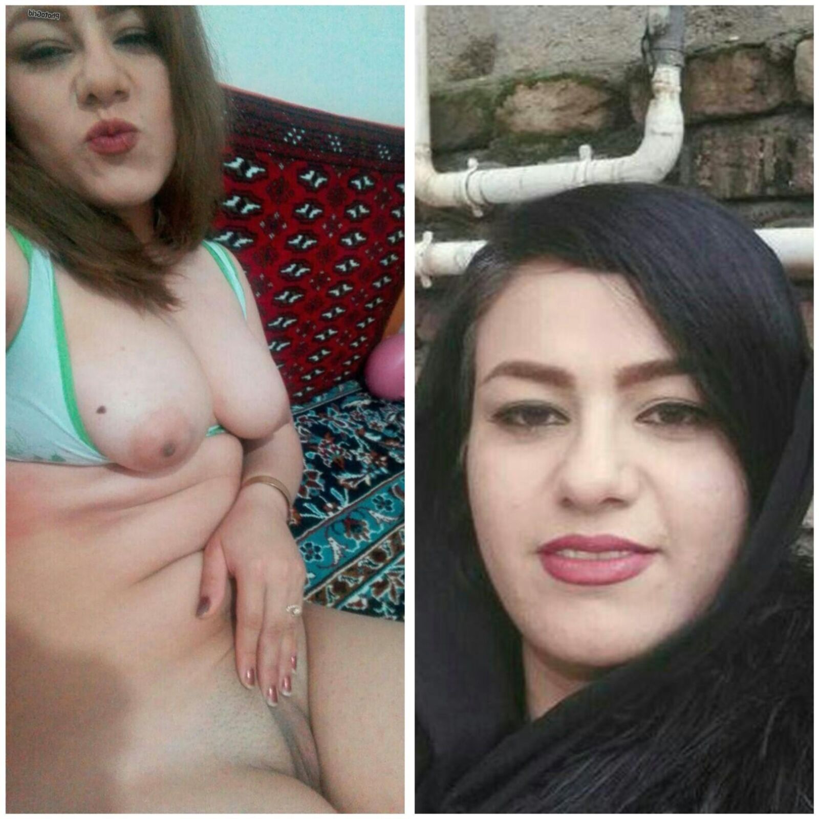 Mistura de fotos iranianas