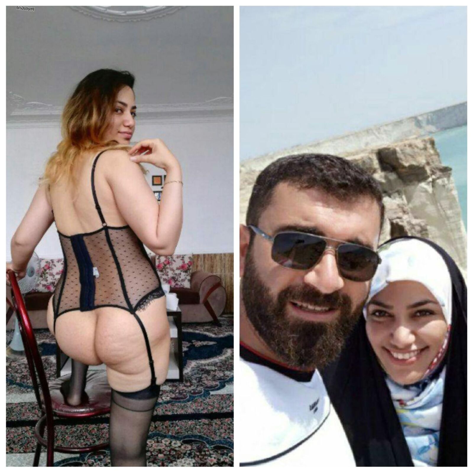 Mistura de fotos iranianas