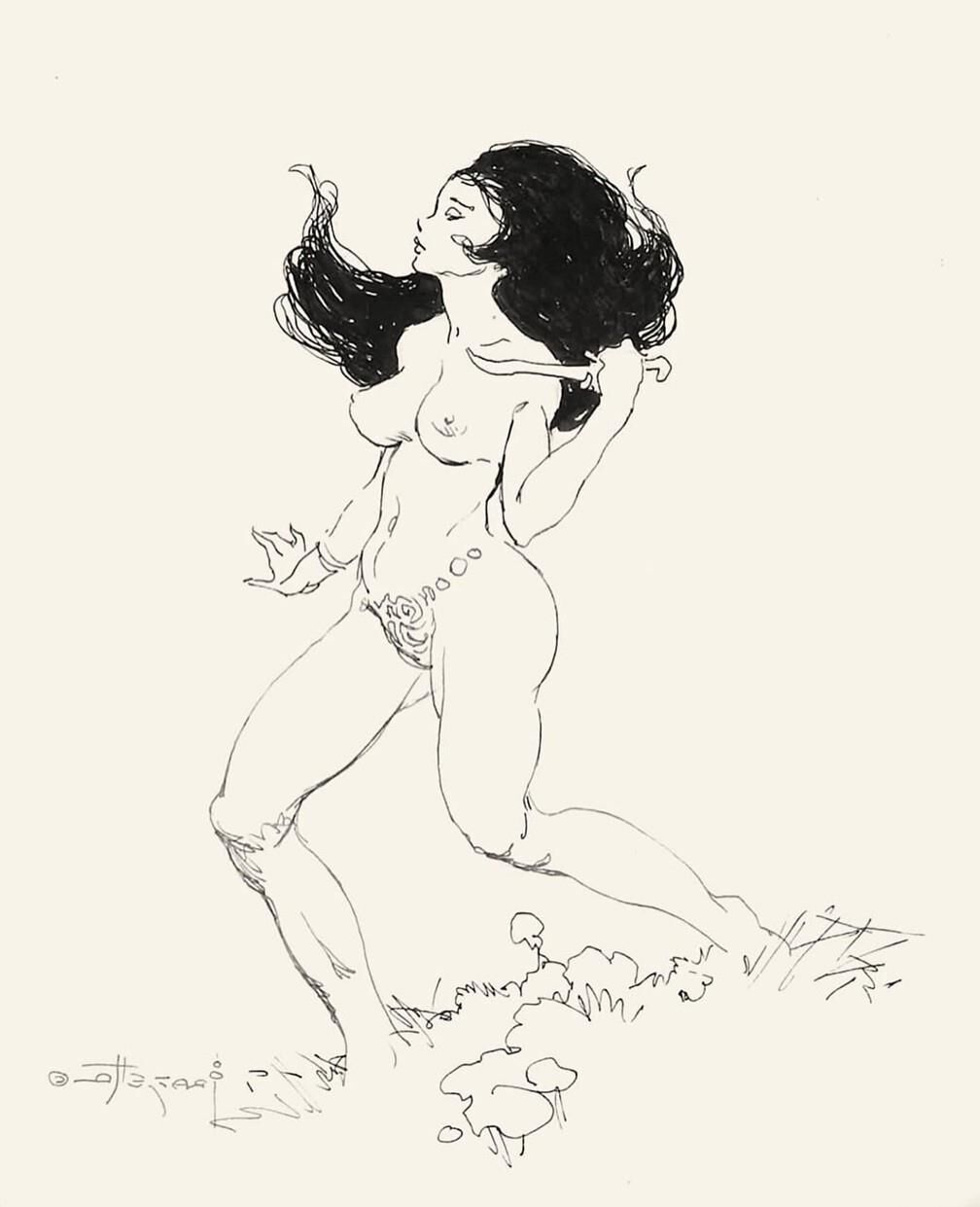 Etwas Kunst von Frank Frazetta