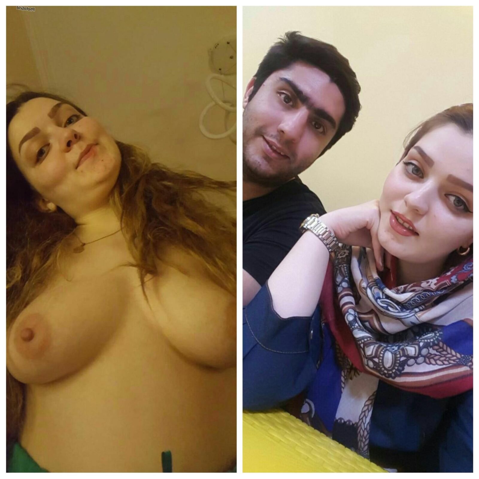 Mistura de fotos iranianas